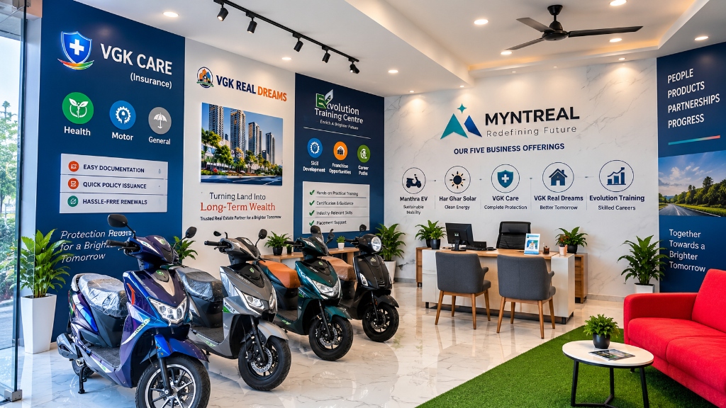 MYNTREAL Multi-Vertical Showroom Centerpiece