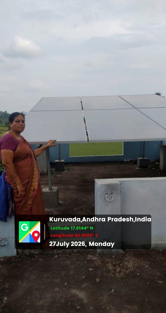 Kuruvada AP Solar Installation